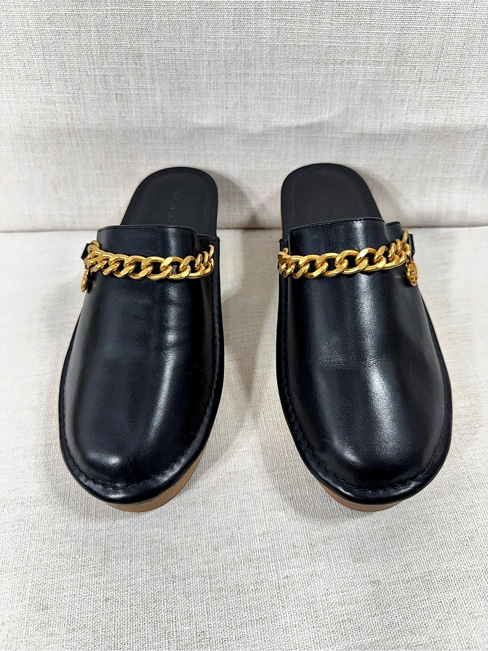 Tory Burch Mini Benton Clog with Charm Mules Black & Brown